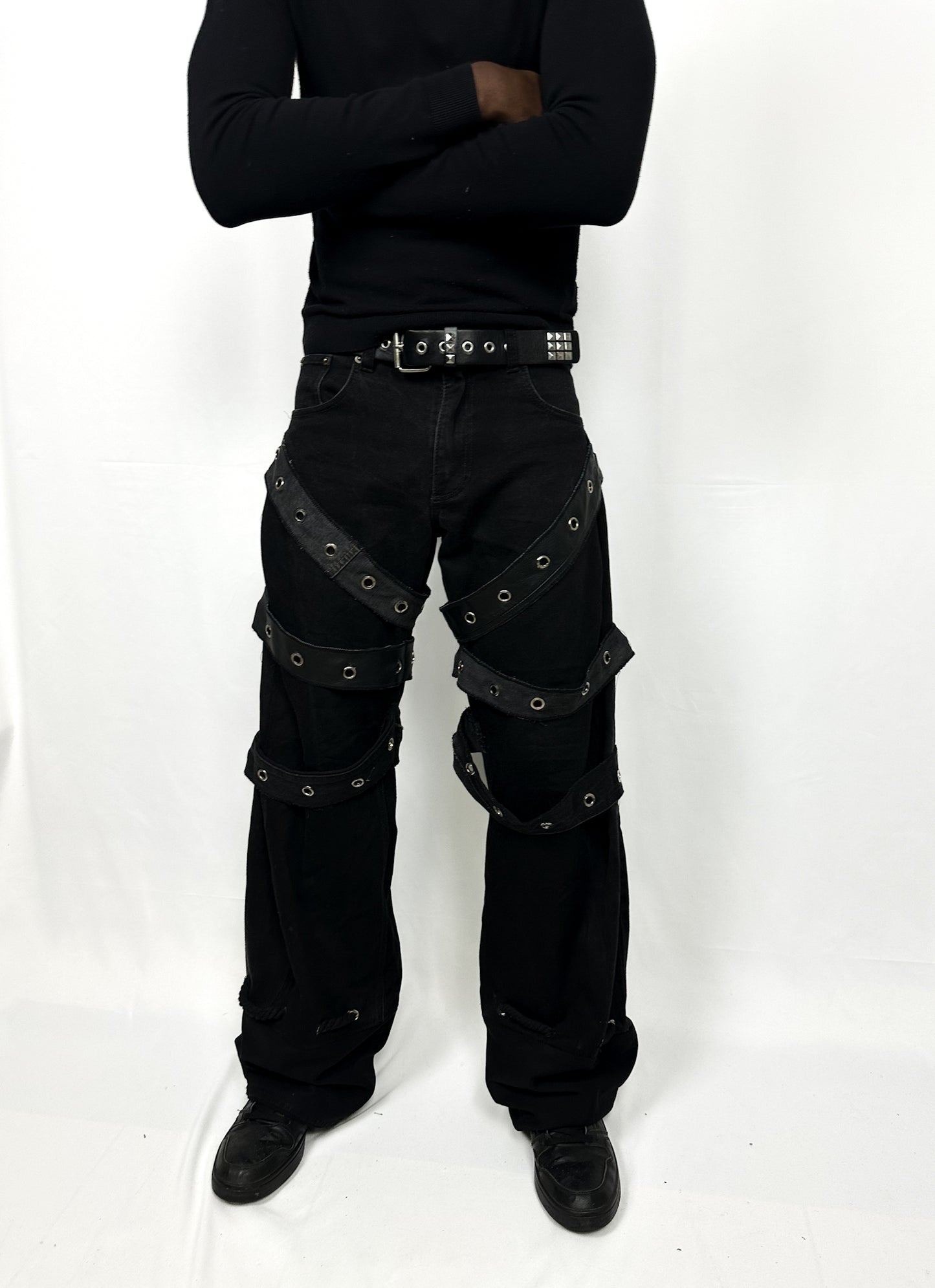 Strapped Utility Trousers