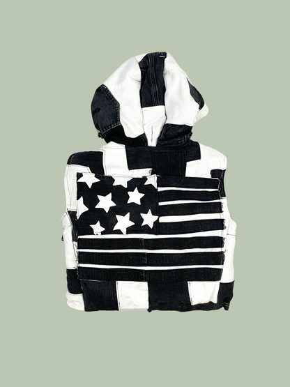 Patchwork vest