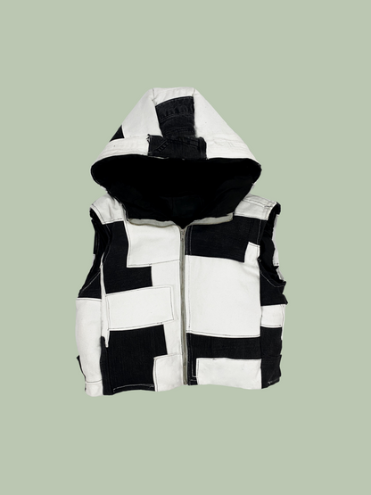 Patchwork vest