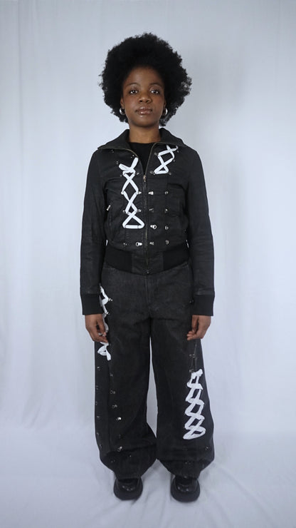 Lace-Up Jacket