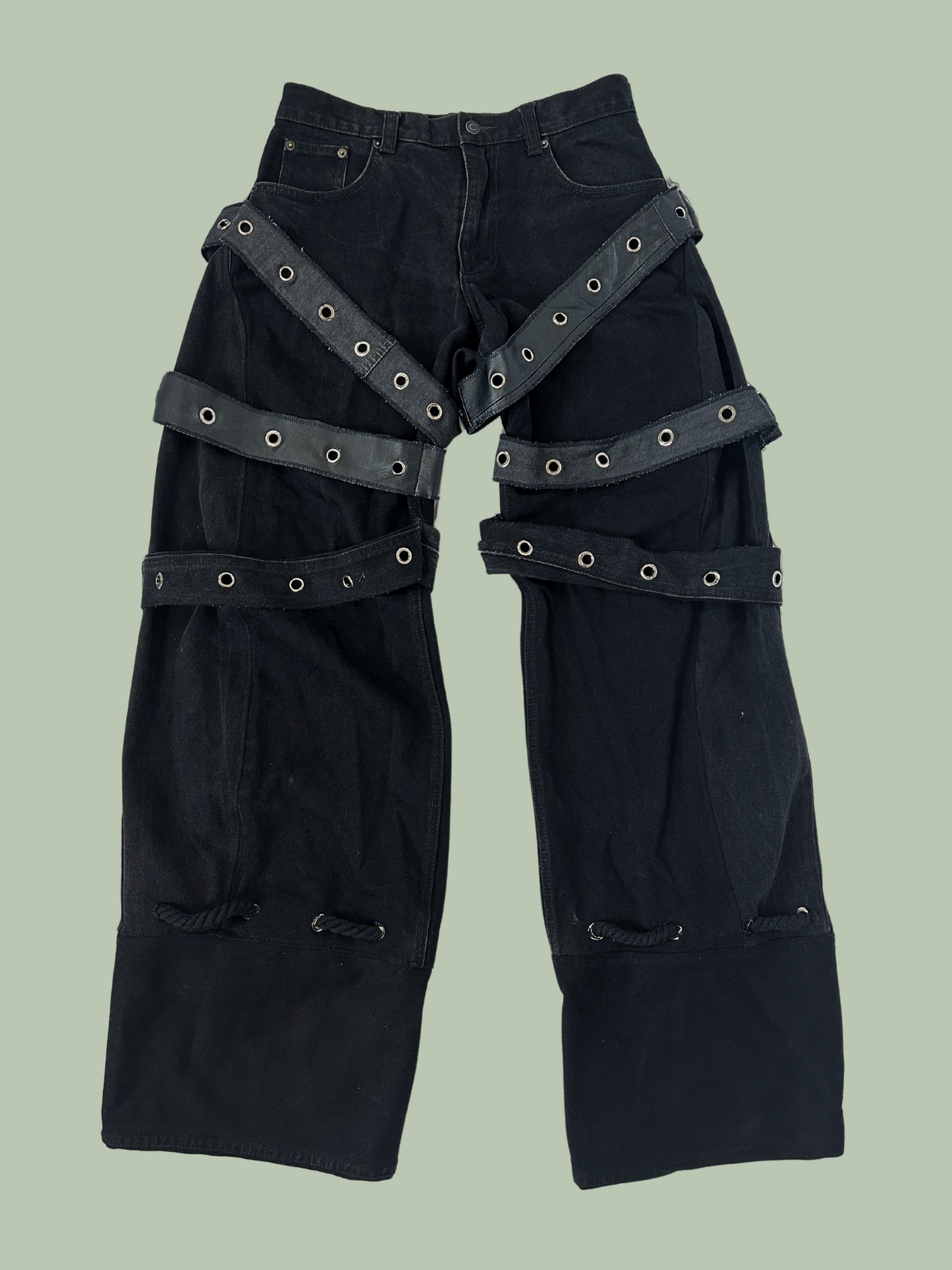 Strapped Utility Trousers