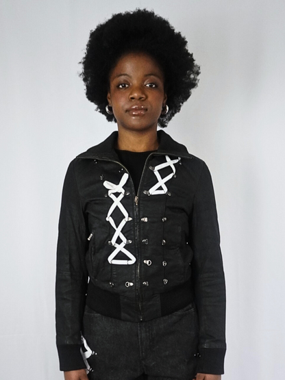 Lace-Up Jacket